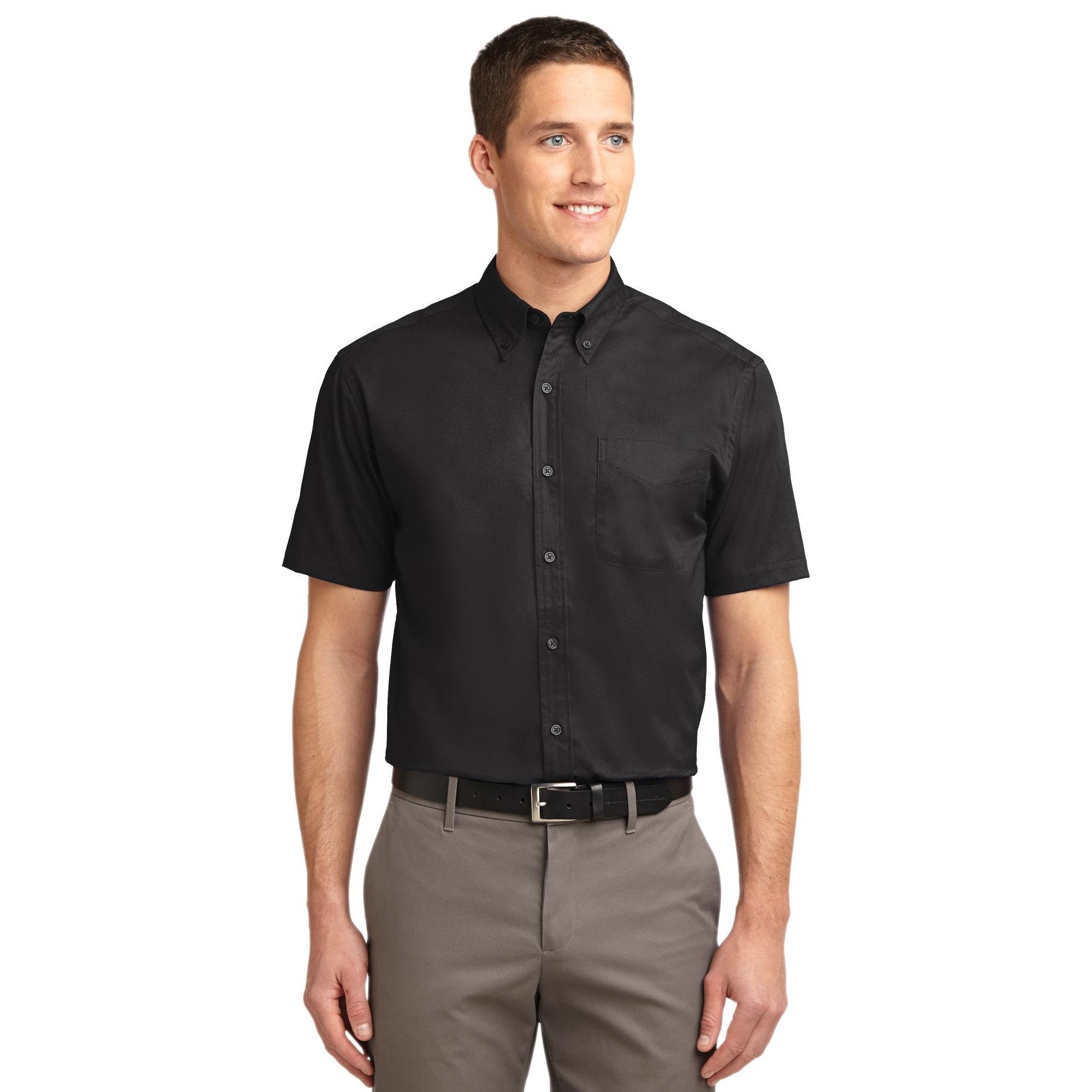 Port Authority-Port Authority® Tall Short Sleeve Easy Care Shirt. TLS508-MedTech-1